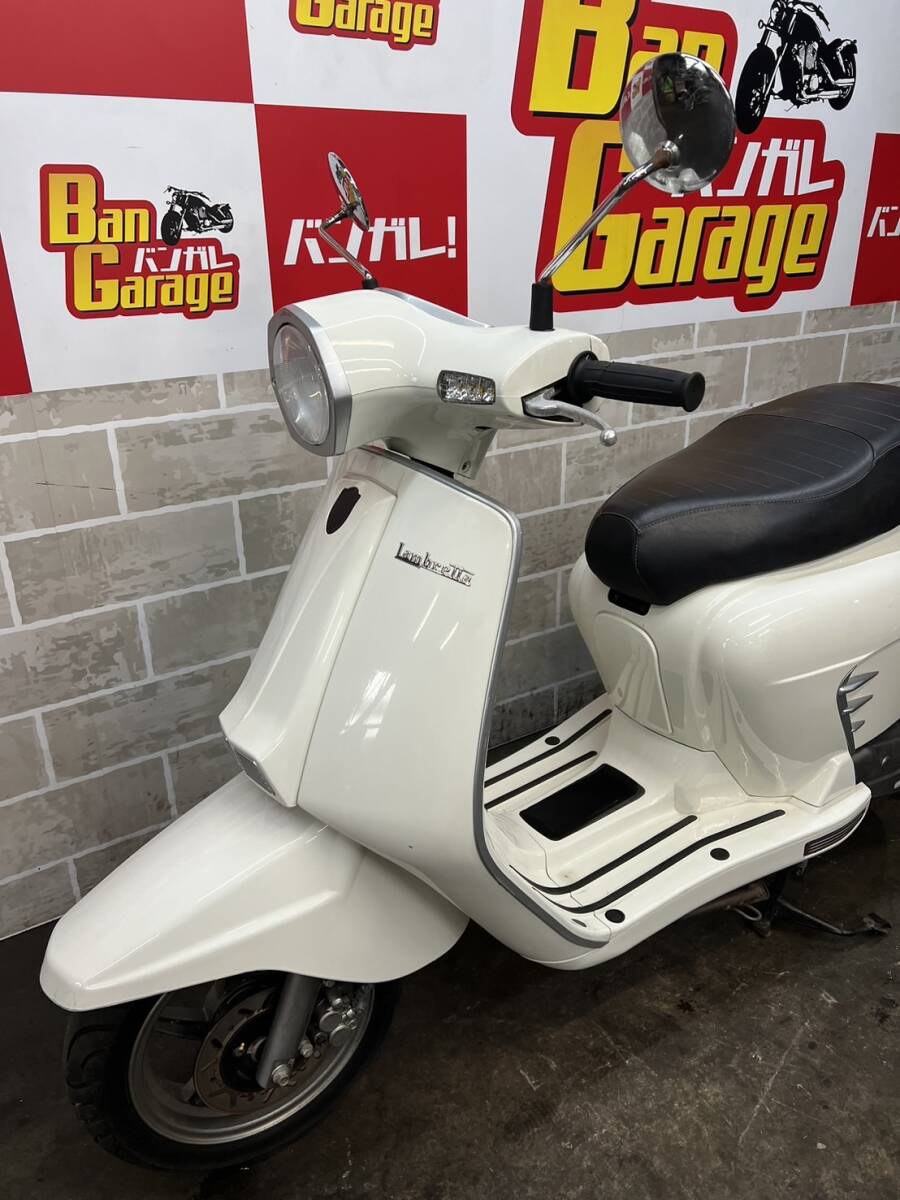 ランブレッタ LAMBRETTA LN125 ZL6LN01201T 販売証明書有り 場内走行確認済み 始動動画有り 売り切り 未整備 現状車 バンガレの画像9