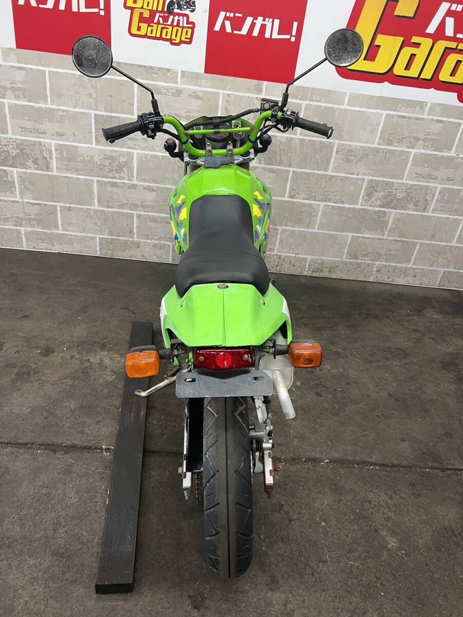 カワサキ　KAWASAKI　KSR80　MX080B 販売証明書有り　場内走行確認済み　エンジン始動動画有り　売り切り　未整備　現状車　バンガレ_画像4