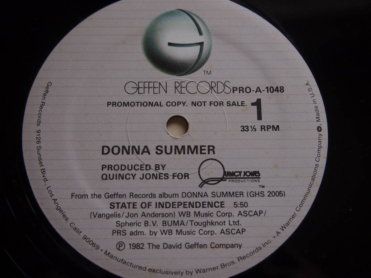 ＤＯＮＮＡ ＳＵＭＭＥＲ ＰＲＯＴＥＣＴＩＯＮ １２インチ プロモの画像3