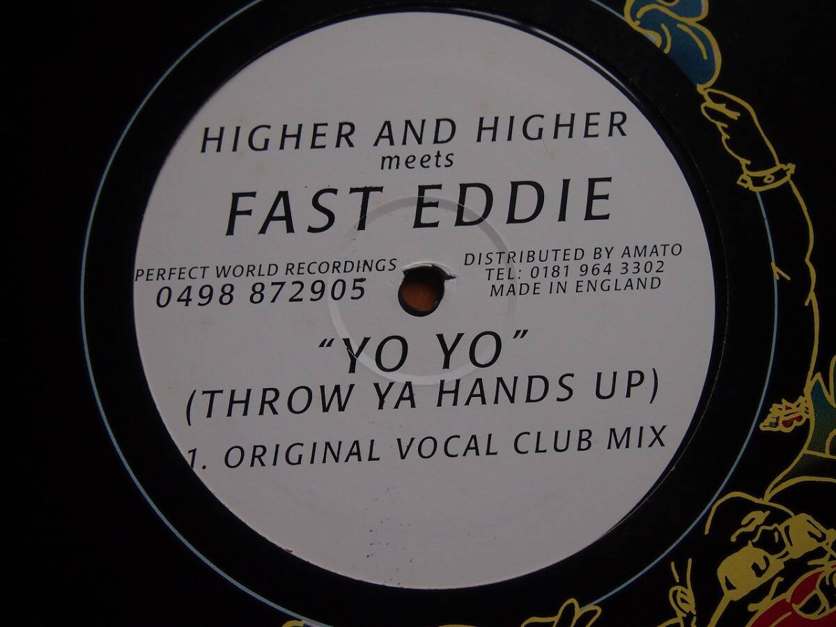 ＦＡＳＴ　ＥＤＤＩＥ　ＹＯ　ＹＯ（ＴＨＲＯＷ　ＹＡ　ＨＡＮＤＳ　ＵＰ）１２インチ_画像3