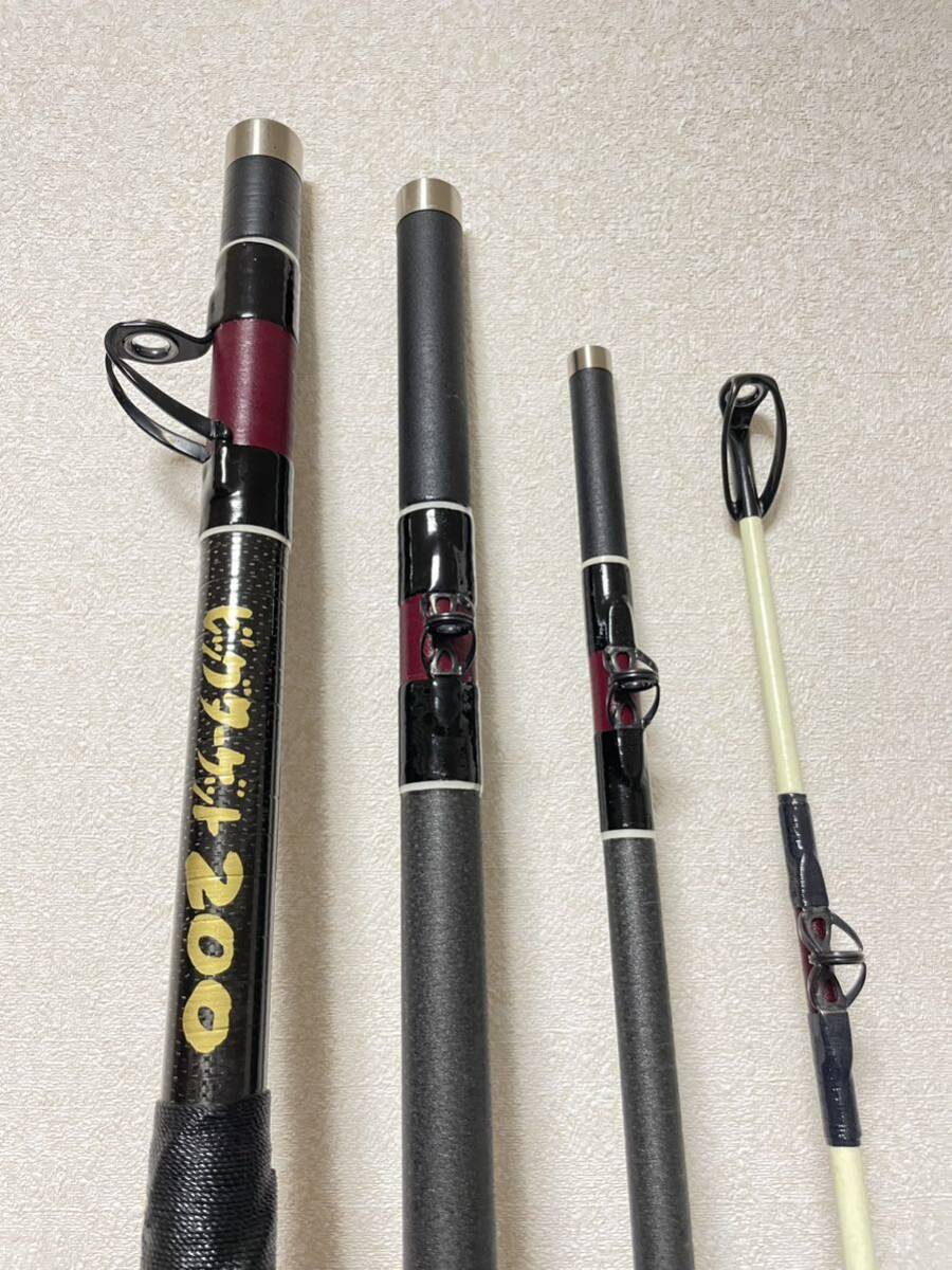 Yahoo!オークション - 幻の銘竿 ビックターゲット200号 クエ竿 Yahoo!オークション - 幻の銘竿 ビックターゲット200号 クエ竿