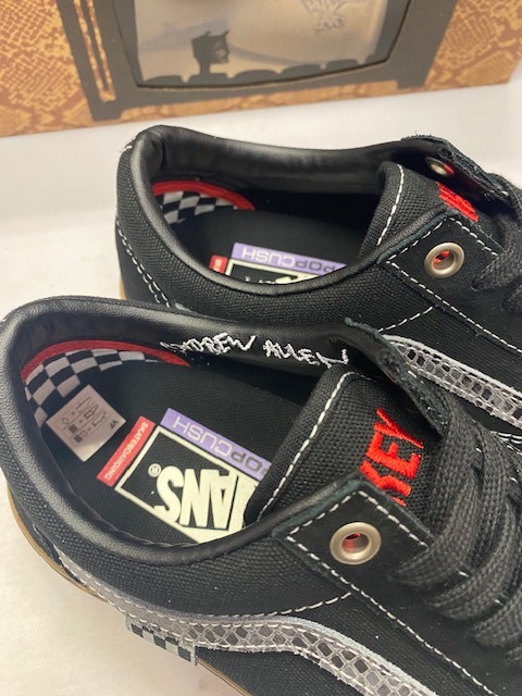 【新品】VANS SKATE OLD SKOOL HOCKEY SKATEBOARDS BLACK SNAKE US10.0 28.0cm スケート オールドスクール ホッケー ホッキ―_画像5