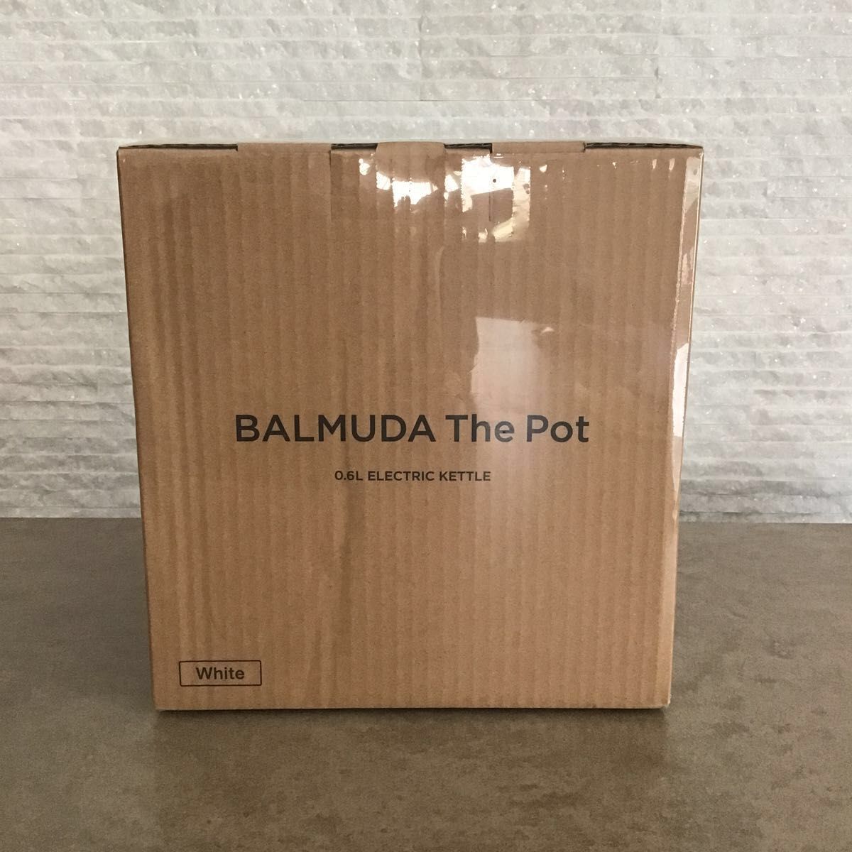 BALMUDA The Pot バルミューダ　ケトル　新品未開封　ホワイト
