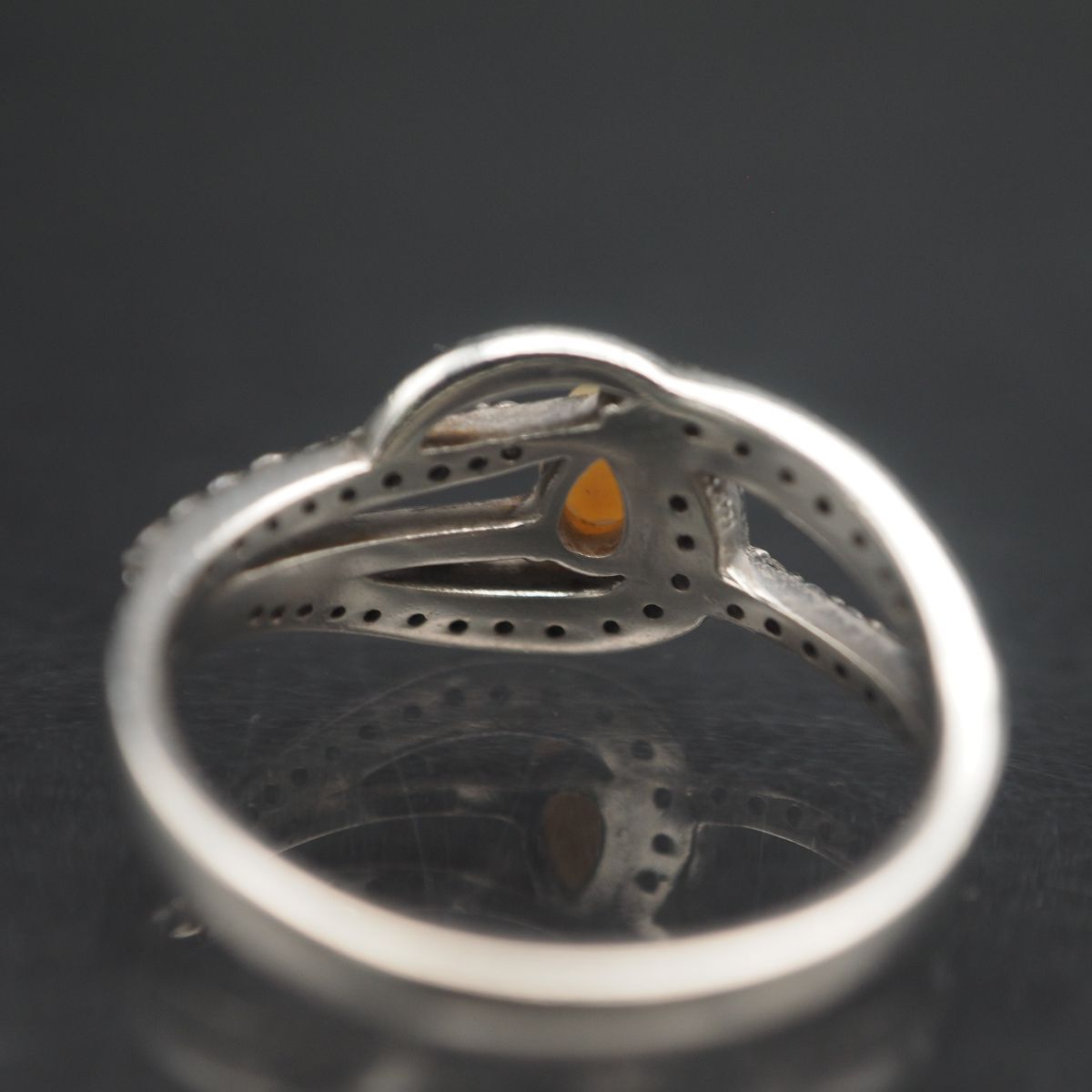 N464 цветной камень способ SV950 PS печать кольцо дизайн серебряный кольцо 15 номер 