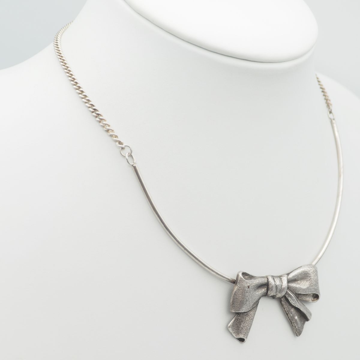 P550 ヴィンテージ SILVER STERLING刻印 チョーカー ネックレス P550 ヴィンテージ SILVER STERLING刻印 チョーカー ネックレス