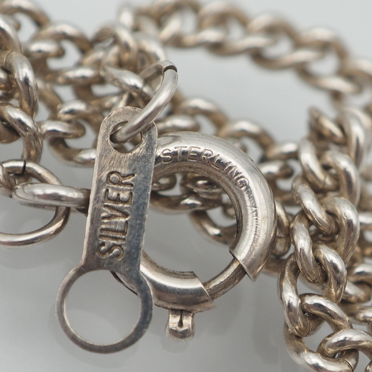 P550 ヴィンテージ SILVER STERLING刻印 チョーカー ネックレス P550 ヴィンテージ SILVER STERLING刻印 チョーカー ネックレス