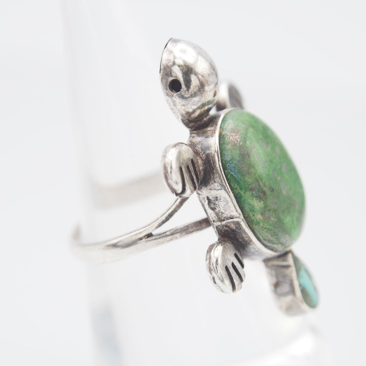 N562 Vintage ring turtle ta-toru design silver ring Vintage 11 number 