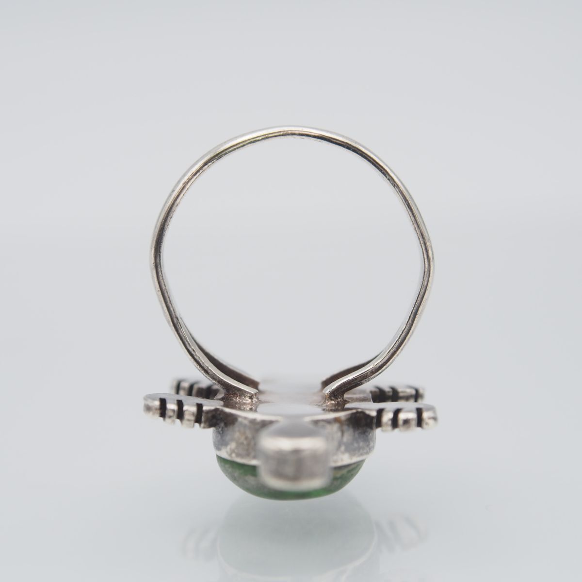 N562 Vintage ring turtle ta-toru design silver ring Vintage 11 number 
