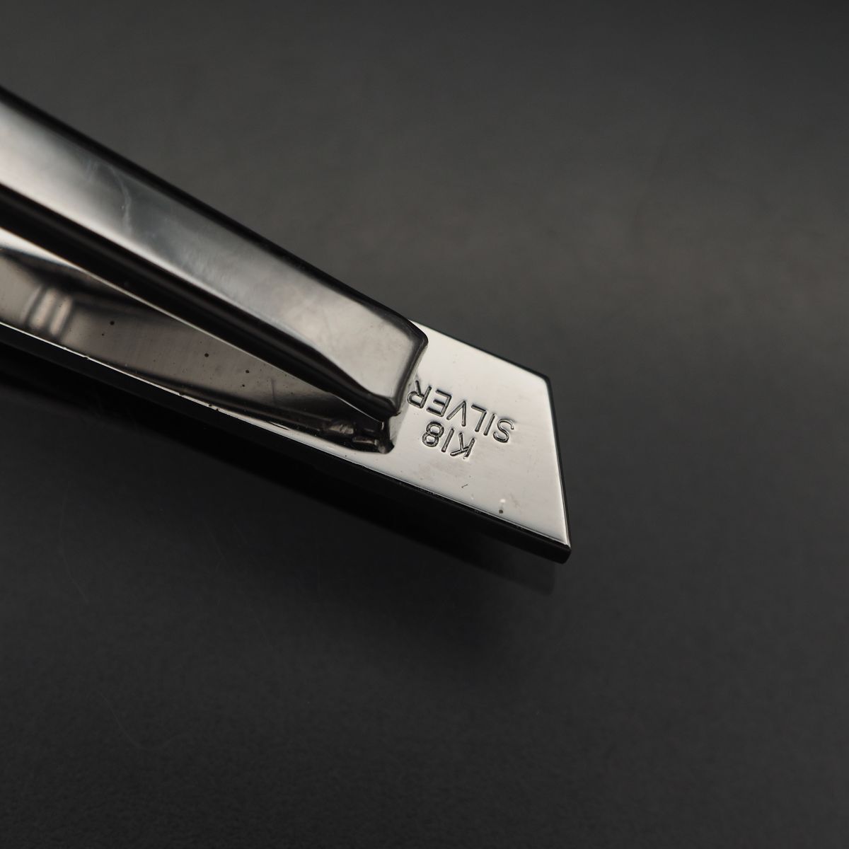 P072 ヴィンテージ K18 SILVER刻印 ネクタイピン カフスボタン P072 ヴィンテージ K18 SILVER刻印 ネクタイピン カフスボタン