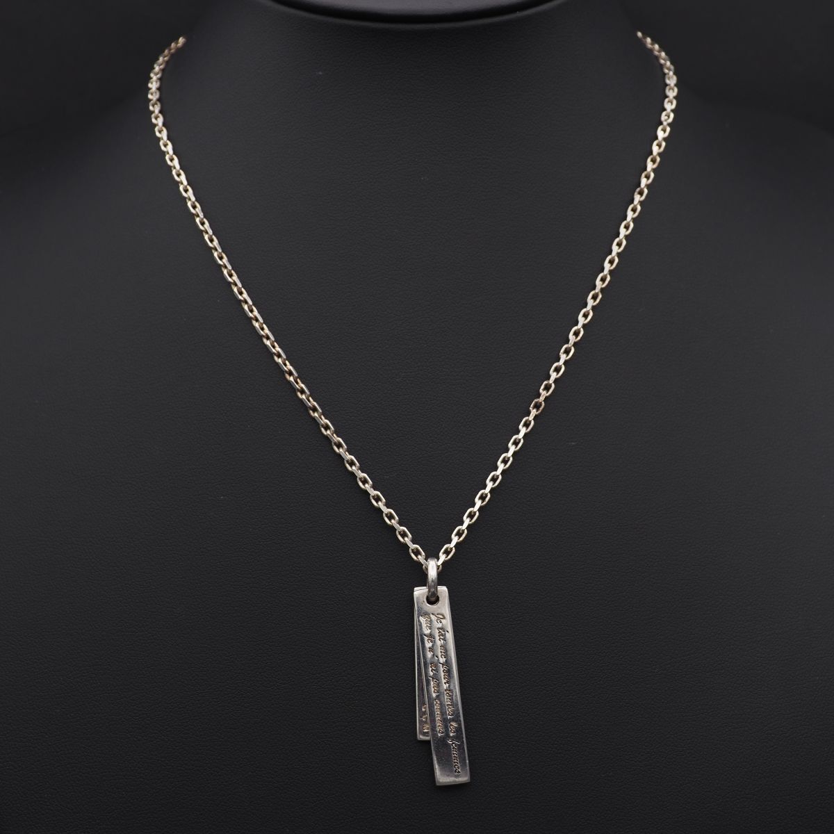 【冬バーゲン★特別送料無料!】 K648 ヴィンテージ SILVER925 STERLING CCM刻印 ペンダント シルバー
