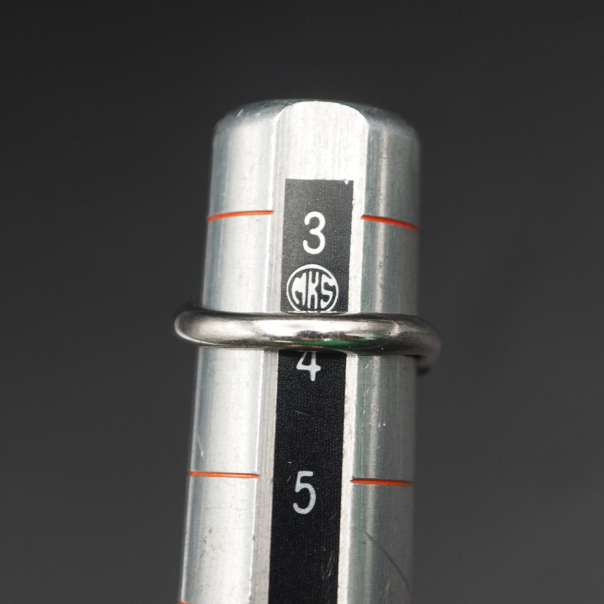 K791 淡水真珠 パール SILVER刻印 リング ボールチェーン デザイン シルバー 指輪 6月誕生石 4号_画像9