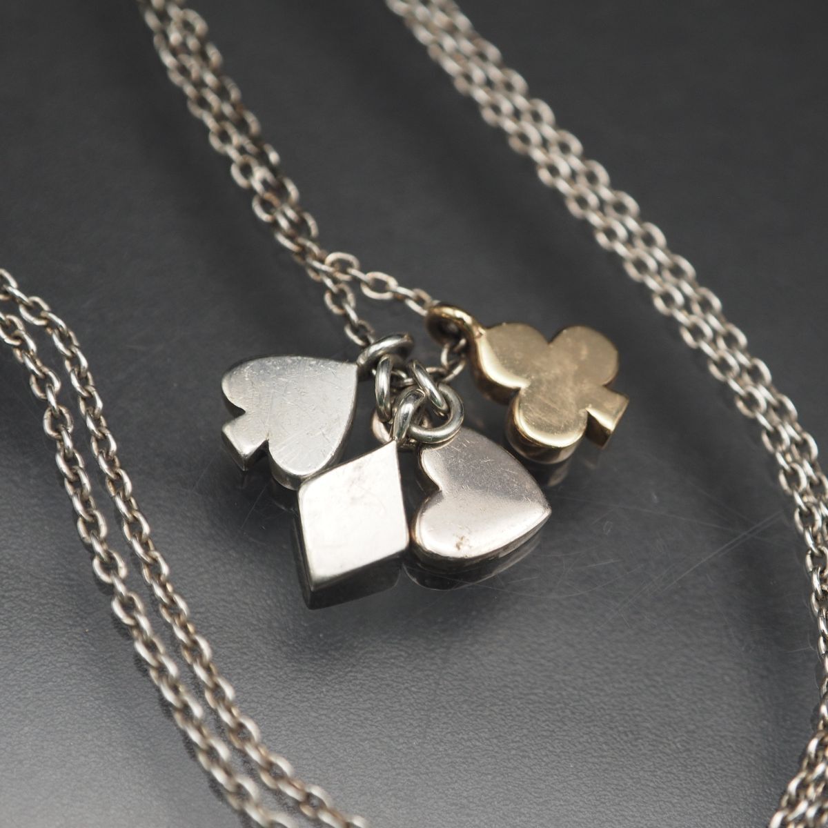 K608 4℃ ヨンドシー K10 SILVER STERLING刻印 ペンダント K608 4℃ ヨンドシー K10 SILVER STERLING刻印 ペンダント
