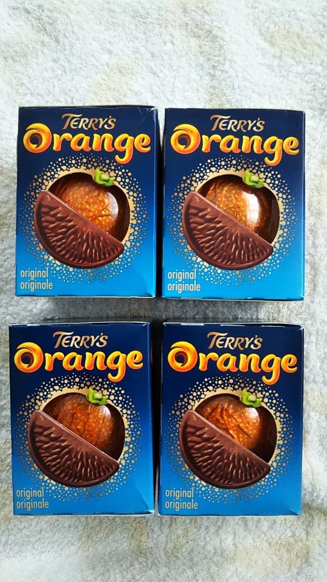 テリーズオレンジ テリーズ オレンジチョコレート　ミルク風味×4個  チョコレートオレンジ チョコレートオレンジ