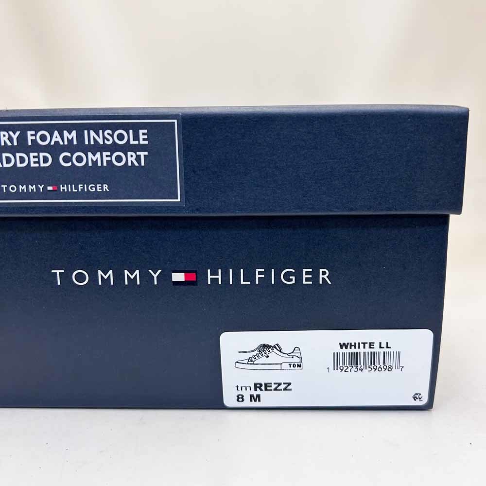 新品 TOMMY HILFIGER トミーヒルフィガー スニーカー REZZ ホワイト 26.0cm_画像8