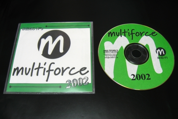 【CDコンピ/Euro House/Trance】Multiforce 2002 No.3 ＜メガレア デモ音源 ＞ Sound Shock feat. Misi - This Time など [試聴]