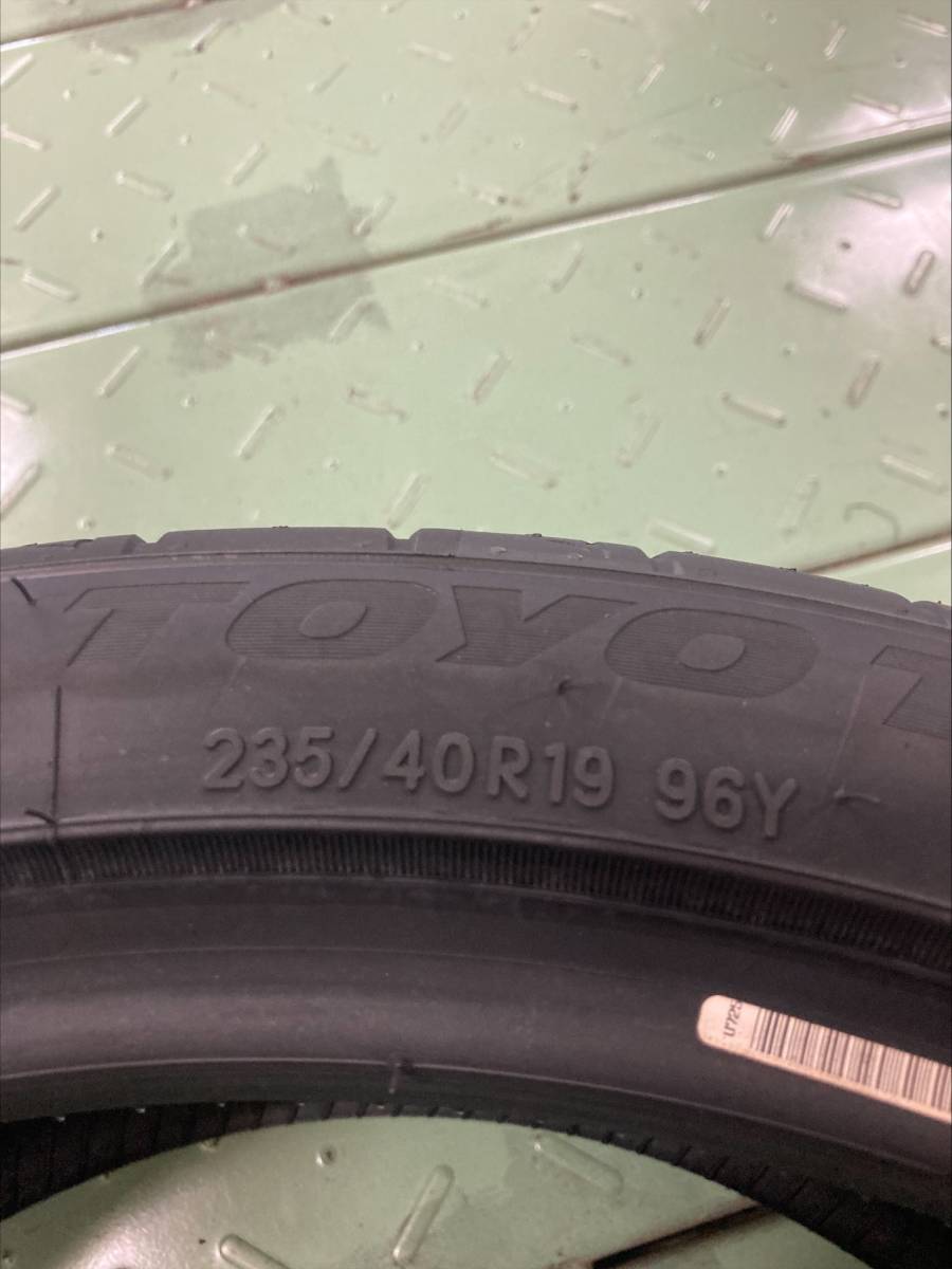 ☆【235/40R19】【2024年製】ＴＯＹＯトーヨー プロクセス スポーツ2 235/40-19 PROXESSPORT2 2本価格 2本送料税込み￥50000～夏用_画像5