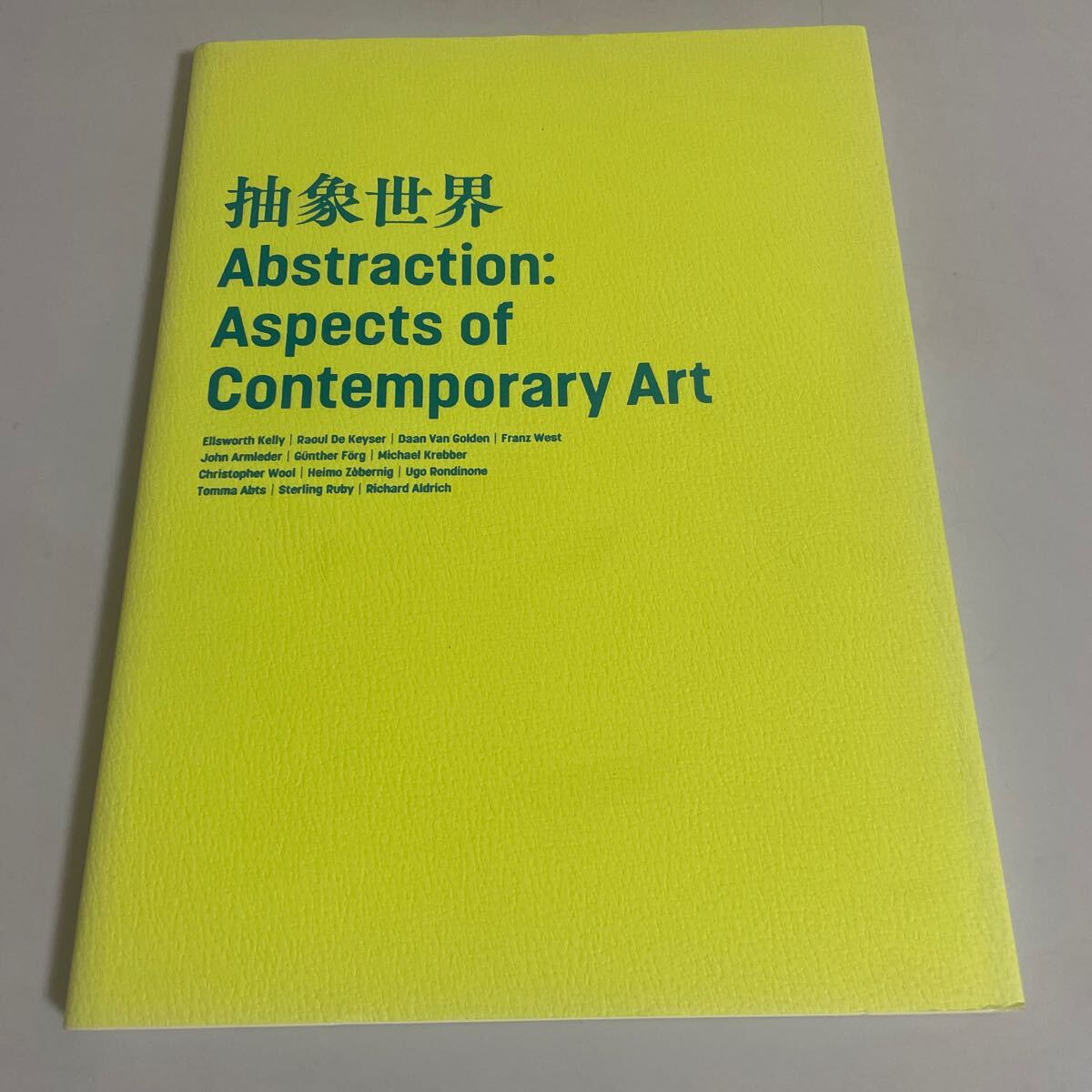 抽象世界 図録 画集 作品集 Abstraction:Aspects of Contemporary Art 中西博之 池田あゆみ 2019年発行 国立国際博物館_画像1