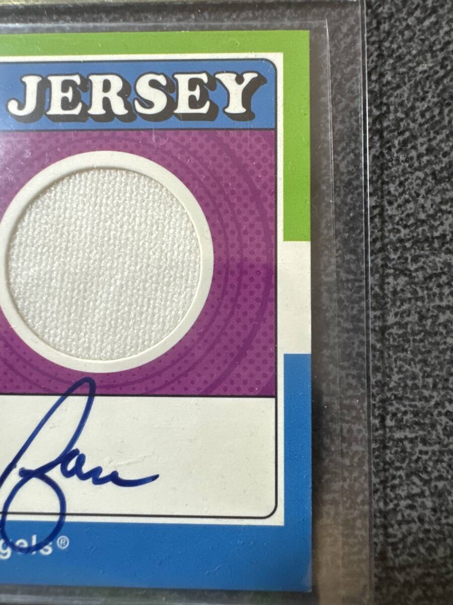 2001 Upper Deck Decade 1970' Game Jersey Autograph Nolan Ryan SP/291 ノーラン ライアン 直筆サインジャージカード_画像4