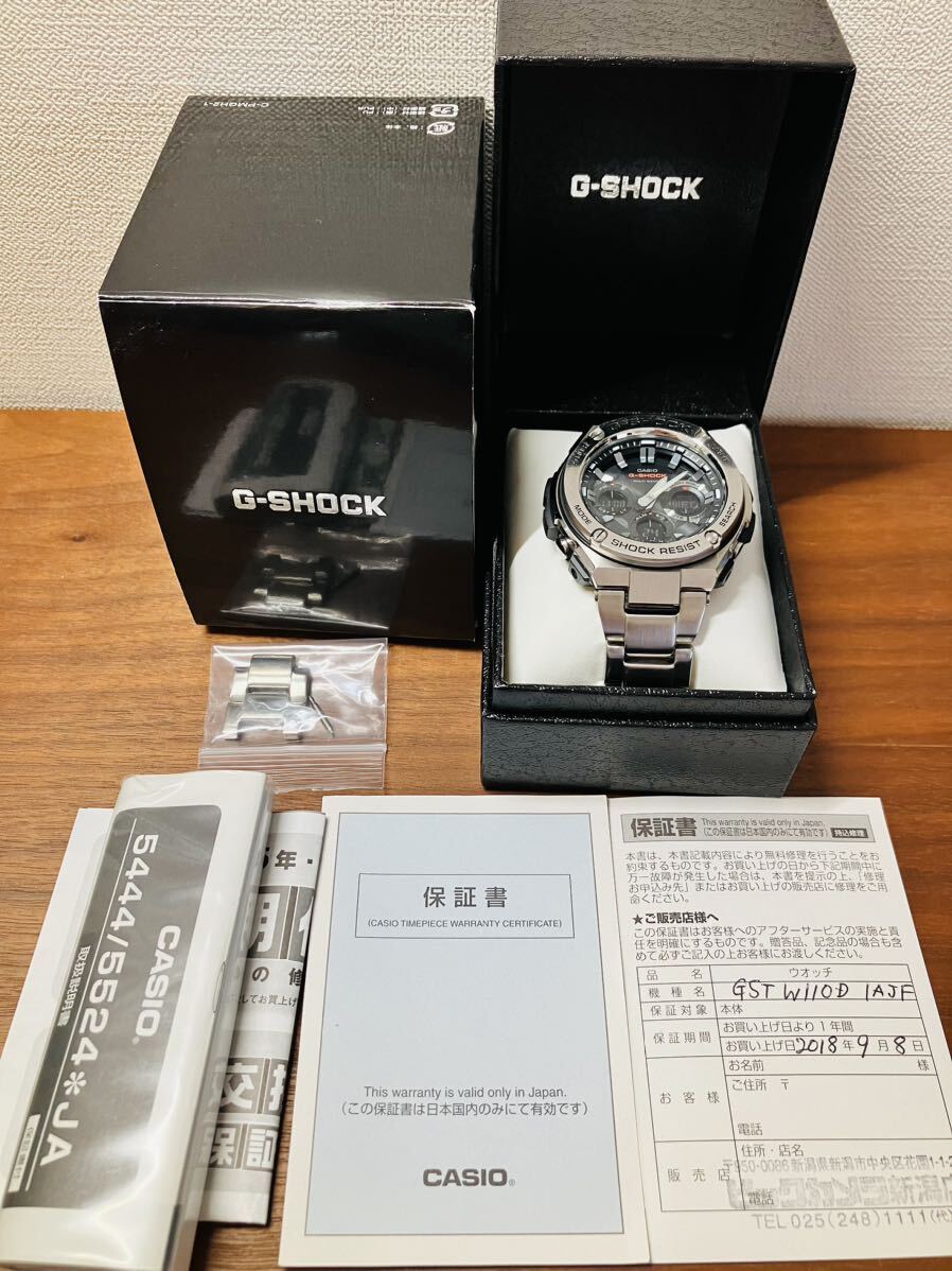 G-SHOCK Gショック CASIO カシオ GST-W110Dの画像5