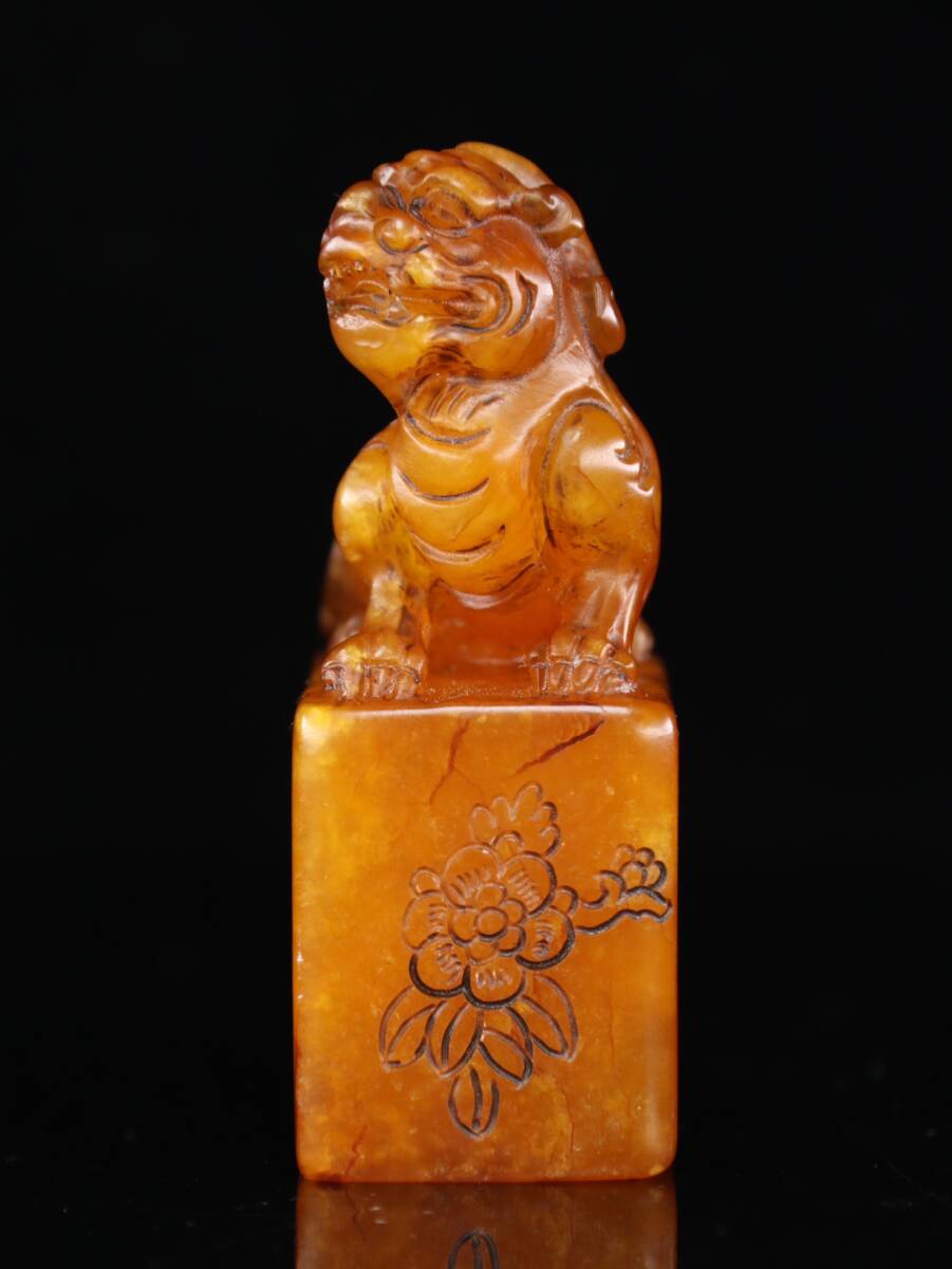 時代美術・红田黄石古獣章・田黄石彫り・篆刻・稀少品・印鉴・書道具・置物・文房具 時代美術・红田黄石古獣章・田黄石彫り・篆刻・稀少品・印鉴・書道具・置物・文房具