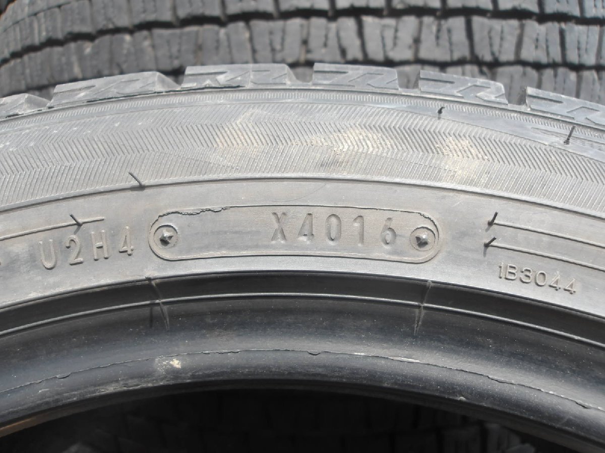 M83-ソ1 送料無料 205/50R17 冬4本セット スタッドレス 89Q 205/50-17 205-50-17 ダンロップ ウィンターマックス WM02 セレナ アクセラ_画像9