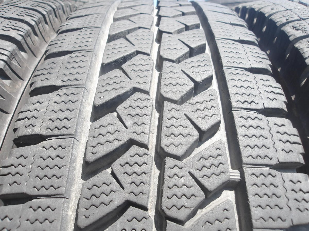 M109-2 送料無料 205/85R16 冬6本セット スタッドレス LT 117/115L 205/85-16 205-85-16 ブリヂストン ブリザック W979 チューブレス_画像3