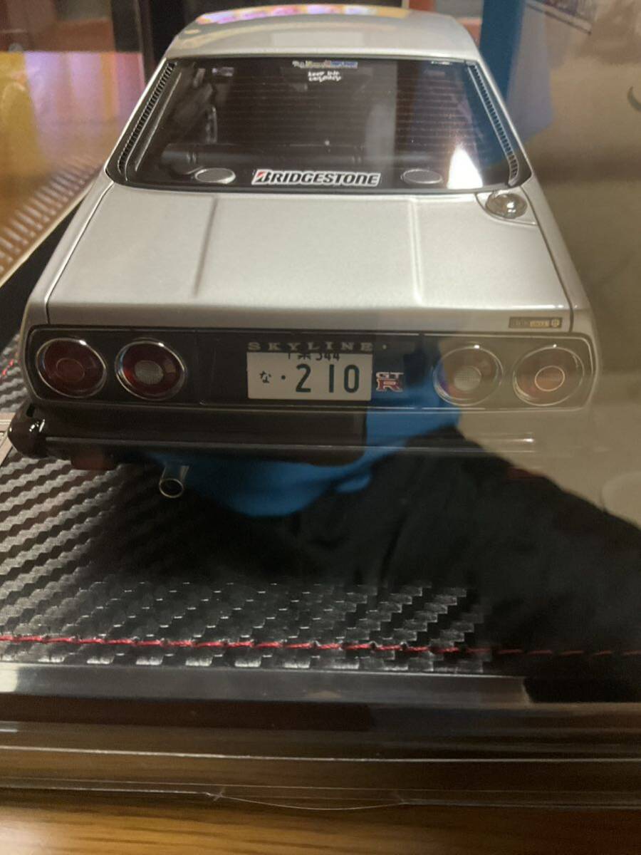 イグニッションモデル 1/18 TOPSECRET SKYLINE JAPAN R C210 Silver [Model Car]：ignition model 新品 WEB限定 IG3229 日産 スカイライン_画像7