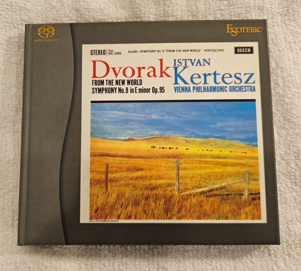 KERTESZ ケルテス/ドヴォルザーク 交響曲第9番 新世界より ESSD-90015 Esoteric エソテリック Hybrid SACD の画像1