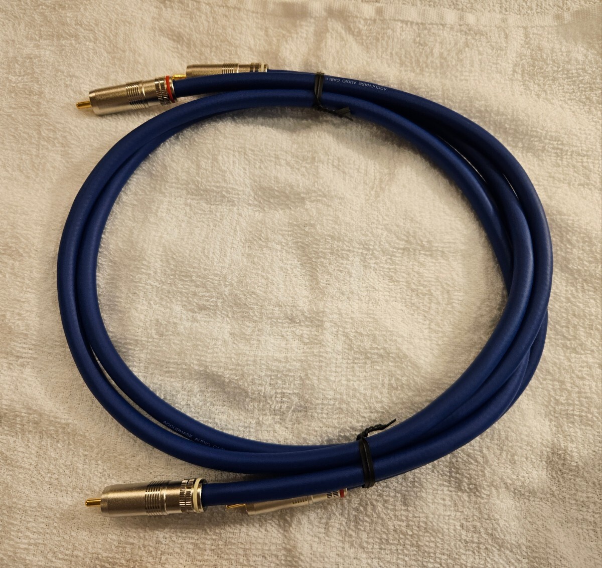 ACCUPHASE AUDIO CABLE AL-10 1m OFCシリーズ(2芯マルチコア構造)　RCAケーブル_画像3