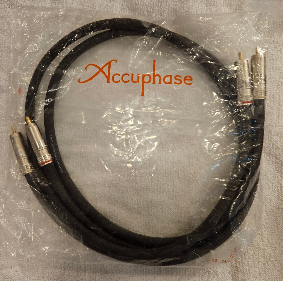 □Accuphase RCA音声ケーブル 1m ペア|音響用ケーブル □Accuphase RCA音声ケーブル 1m ペア|音響用ケーブル