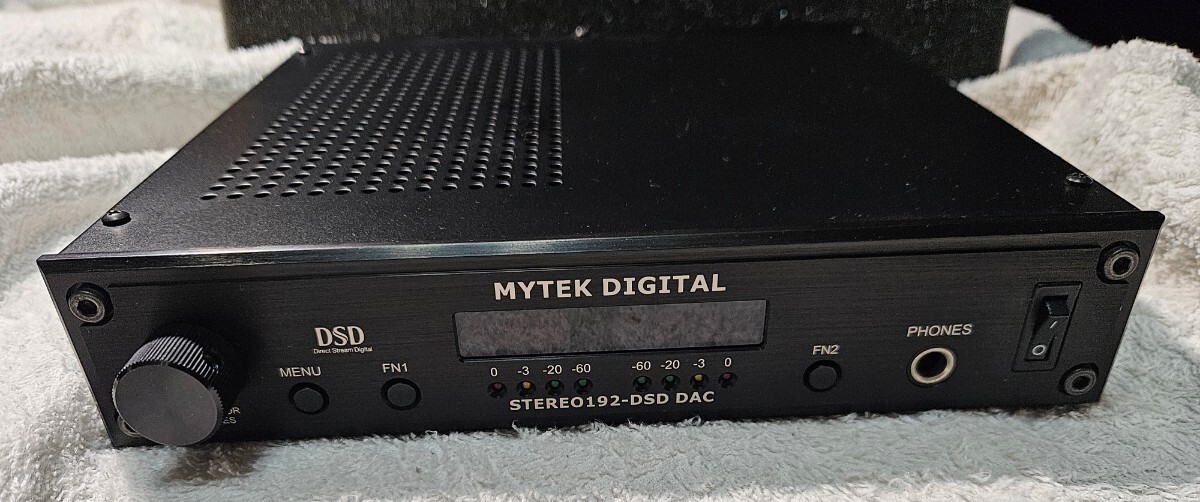 MYTEK DIGITAL STEREO 192-DSD DAC Mastering Digital to Alalog Converter　マスタリング仕様 国内正規品　元箱_画像2