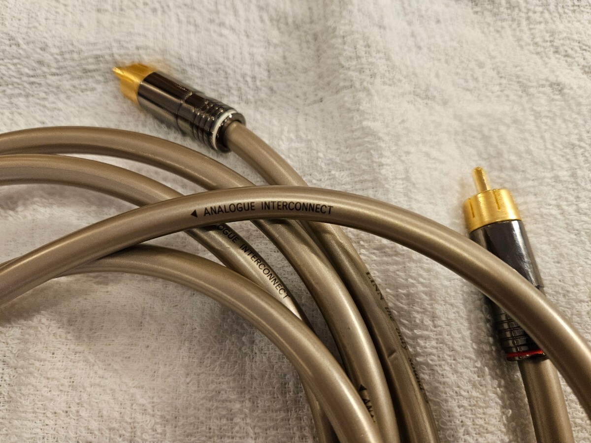 LINN SI12/UB Silver Interconnect cable 1.2m の画像3