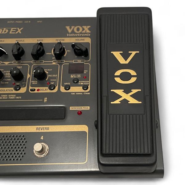 ☆送料込み♪ VOX ヴォックス マルチ・エフェクター Tone Lab EX ブラック ACアダプター付き 35の画像10