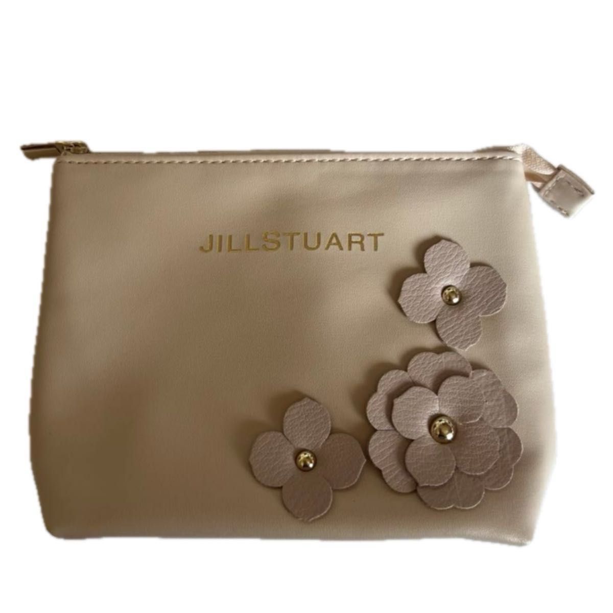 ☆JILLSTUART☆ジルスチュアート☆ 新品 ポーチ＆タオルハンカチセット　タオルハンカチ1枚オマケつき♪