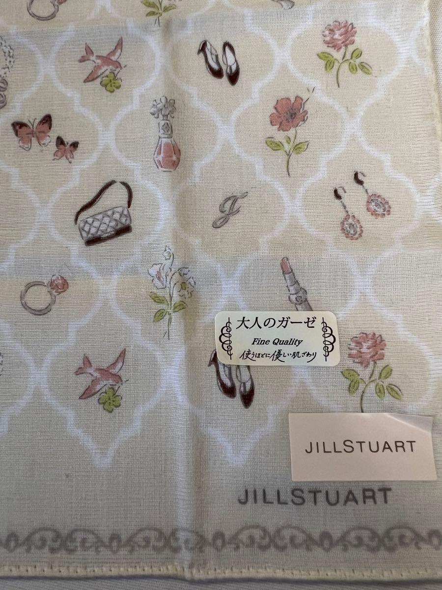 ☆JILLSTUART☆ジルスチュアート☆ 新品 大人のガーゼハンカチセット