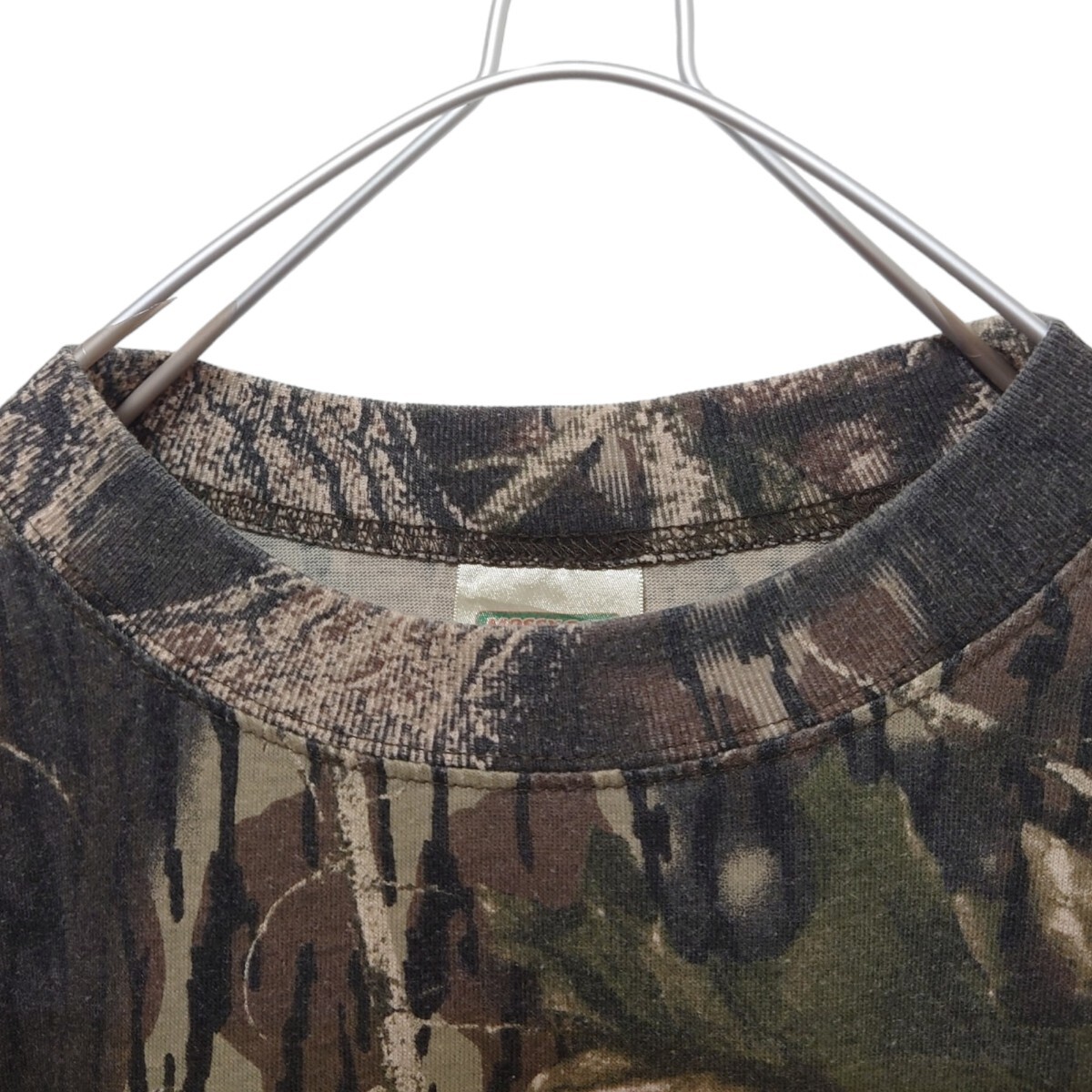 【MOSSY OAK】企業ロゴ リアルツリーカモ Tシャツ HERITAGE DOG S-561_画像8