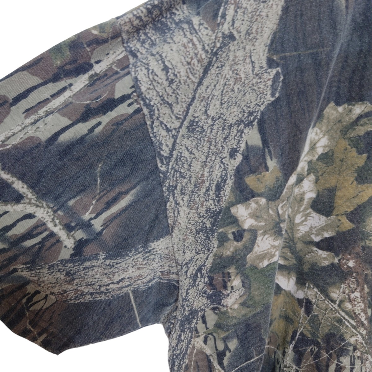 【MOSSY OAK】企業ロゴ リアルツリーカモ Tシャツ HERITAGE DOG S-561_画像6