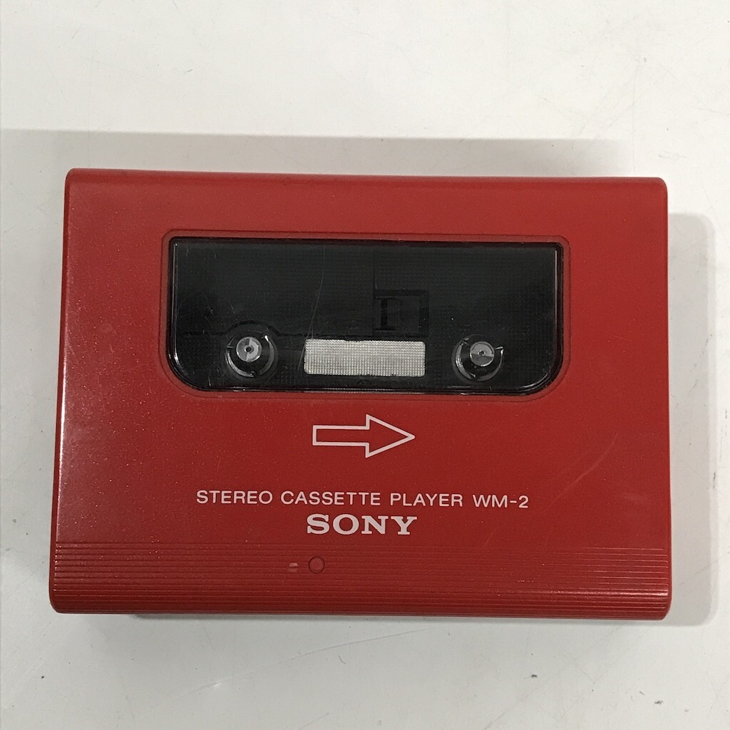 SONY ソニーカセットプレーヤー WM-2 ウォークマン STEREO CASSETTE WALKMAN カセットテープ 角D0401-29の画像4