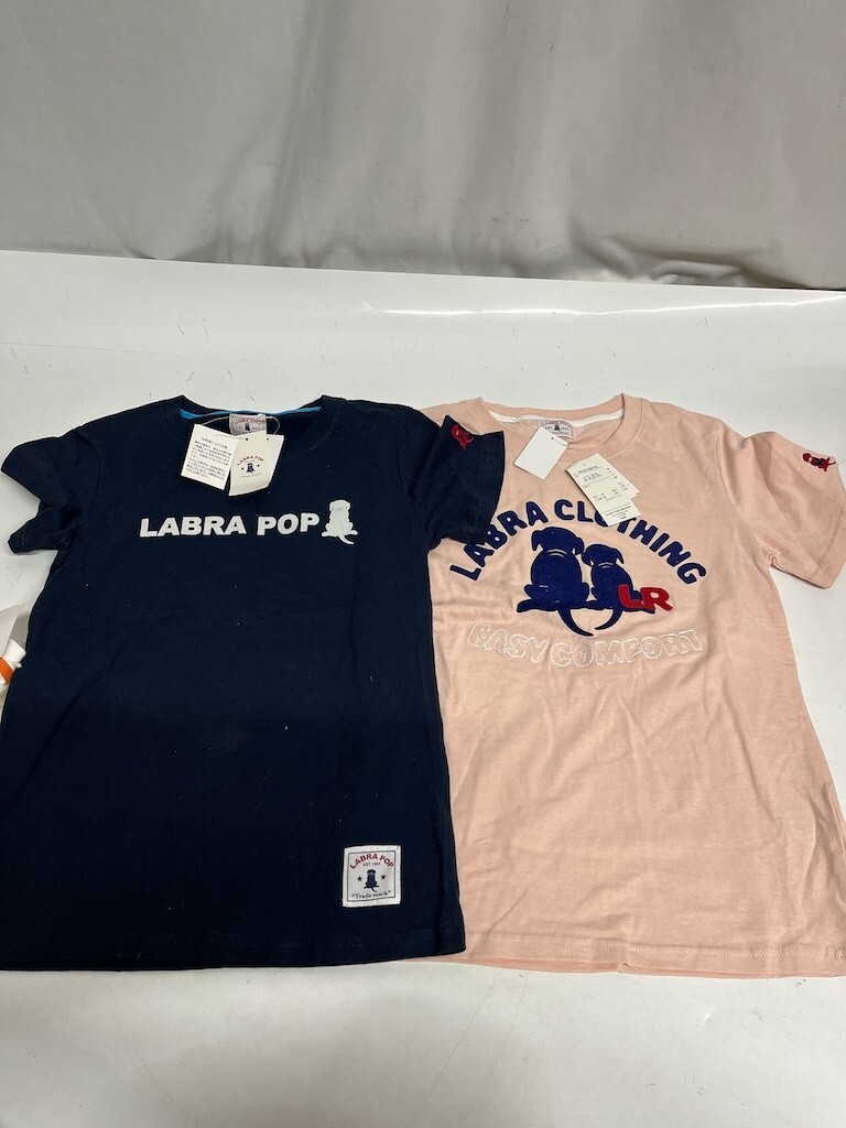 未使用あり LABRA POP Tシャツ 半袖 サイズM LL L 5枚まとめて レディース しまむら D0405-9_画像7