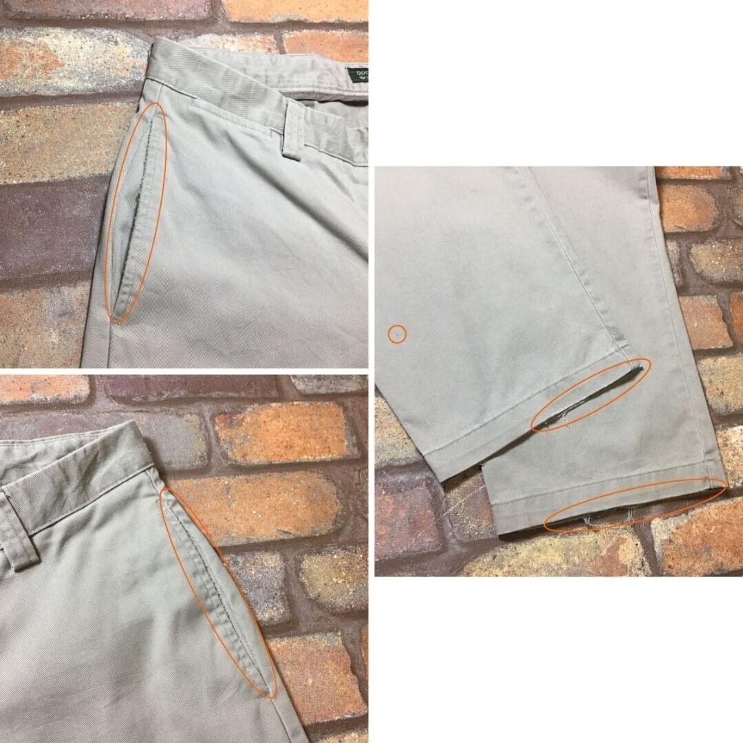 BP2-811【DOCKERS】90’s VINTAGE コットン チノトラウザーズ【W36 メンズXL】【モデル175cm】USA古着★ワークパンツ Y2K アメカジの画像9