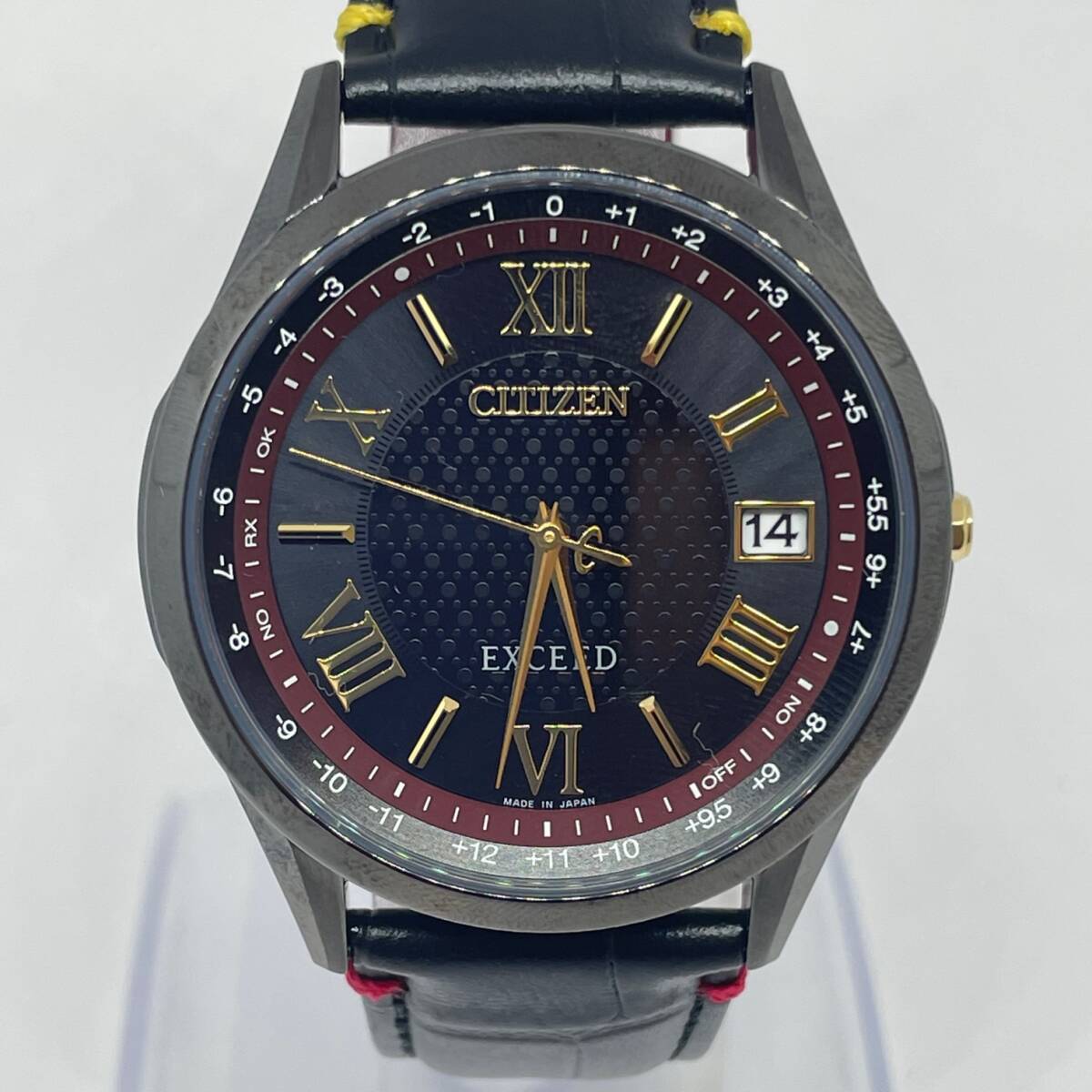 #9213　シチズン　CITIZEN　EXCEED　H149-T027296　エコドライブ　チタン　電波時計　可動品_画像1