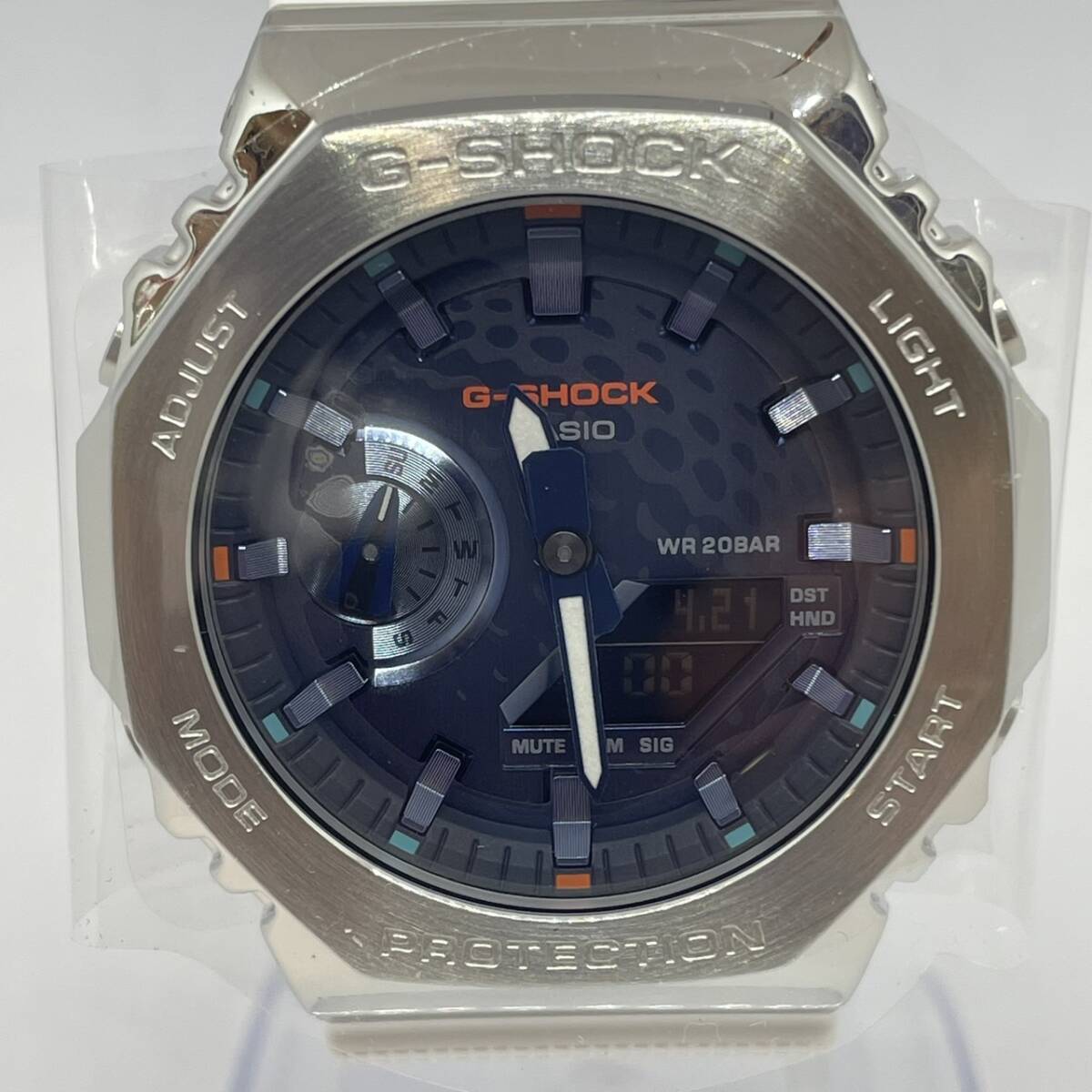 #9356 CASIO/カシオ 腕時計 G-SHOCK GM-2100RI21 石川遼 クオーツ メンズ 中古 美品の画像2