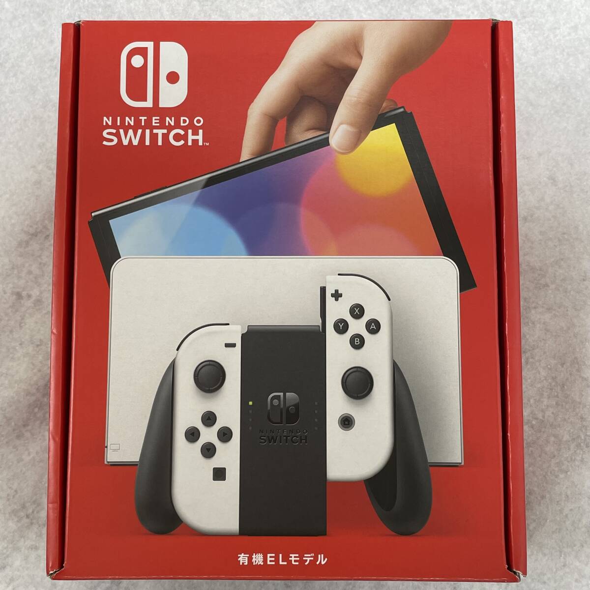 #9522　ニンテンドースイッチ本体★Nintendo Switch 本体 有機ELモデル　人気の白　動作確認済 / 初期化済 中古美品_画像1