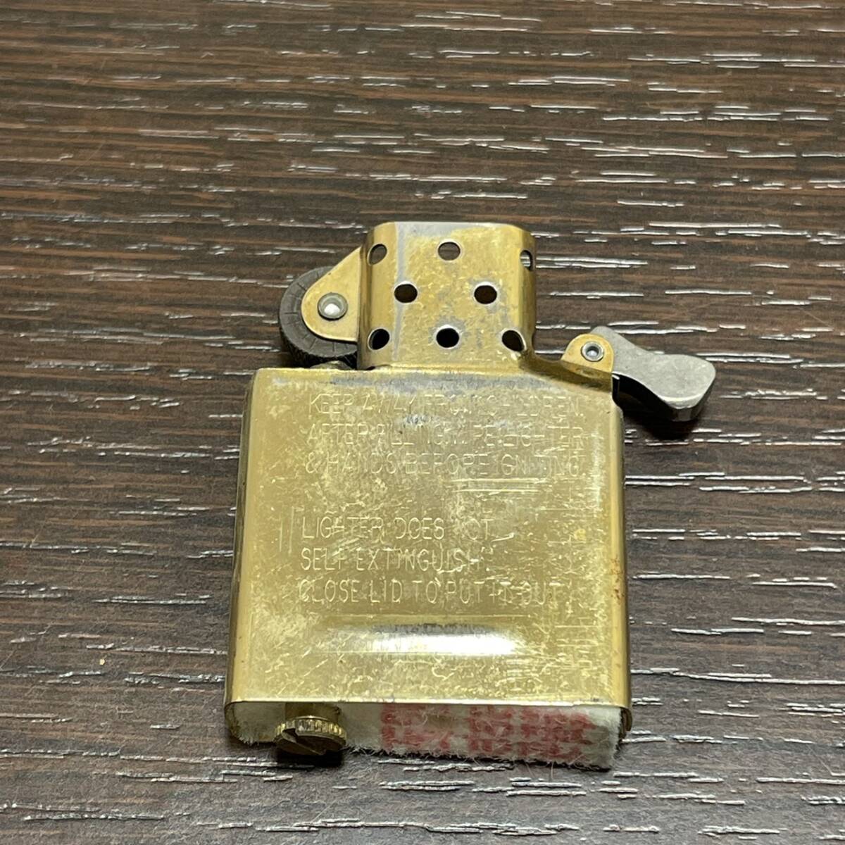 #9596　ZIPPO/ジッポ　激レア　ボトムズメダルデザイン　歴代ジッポ　NO.1213　火花確認　着火未確認_画像9