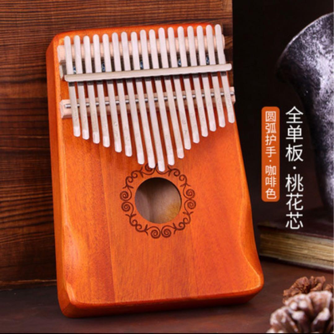 [ популярный ] айва китайская ba музыкальные инструменты из дерева родители палец фортепьяно этнический музыкальный инструмент клавиатура Brown 