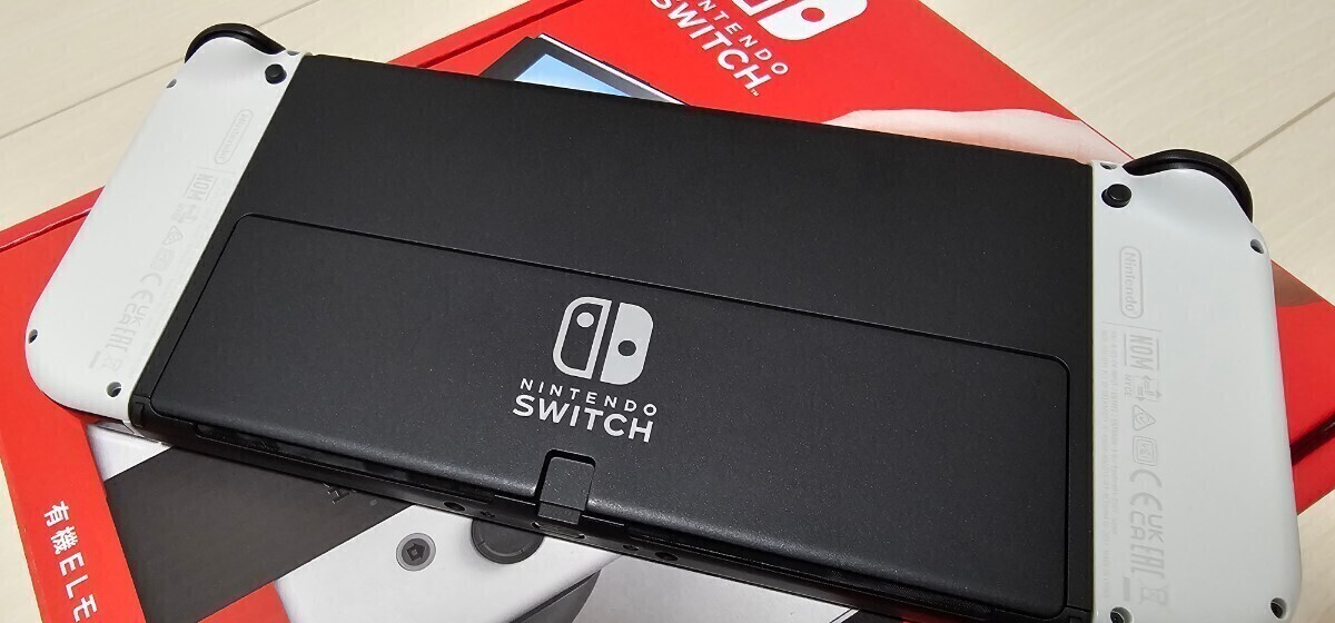 中古　美品　SDカード256GB　switch 有機el 本体　ホワイト　ニンテンドースイッチ　有線コントローラー_画像5