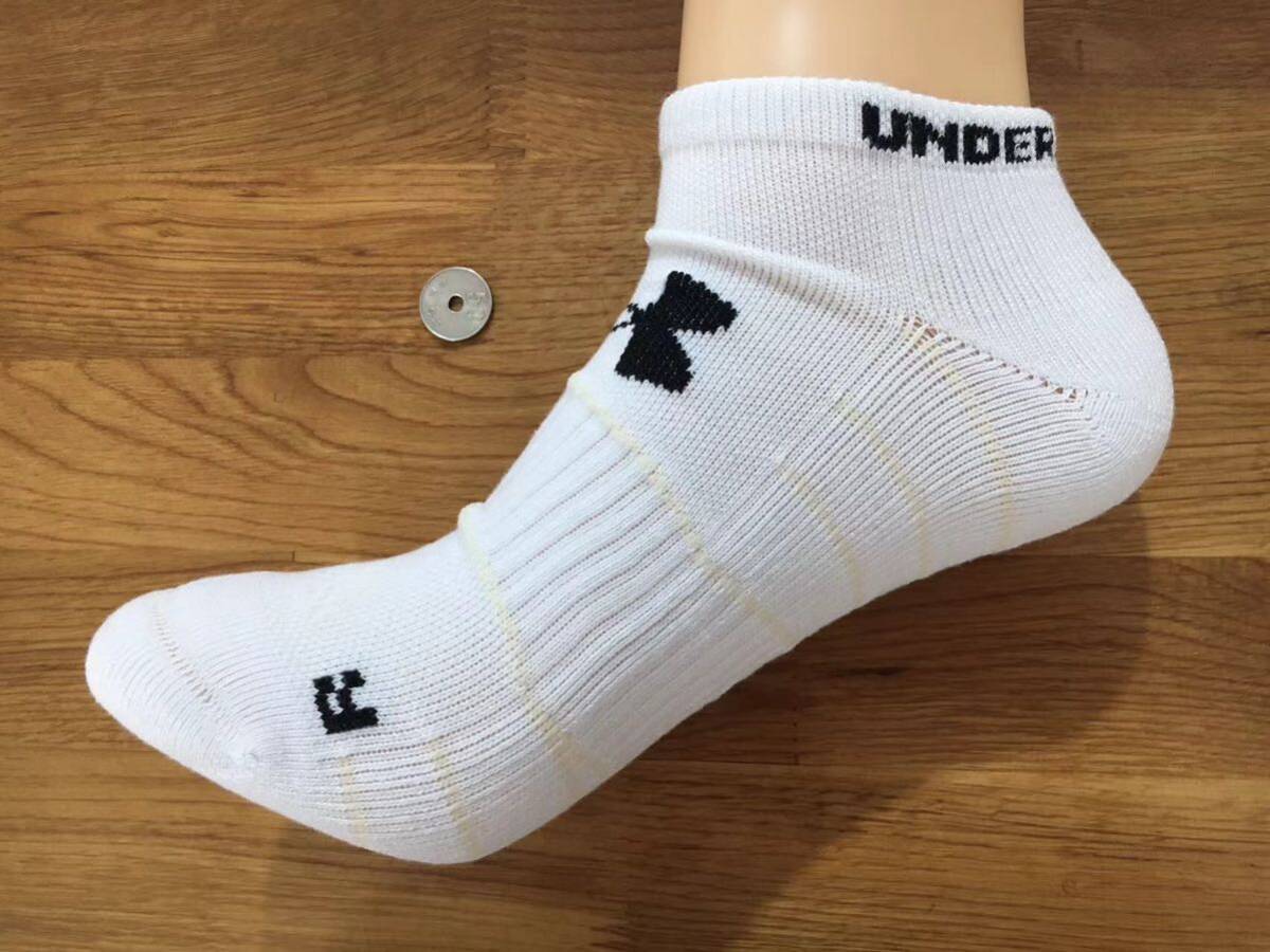 新品アンダーアーマーUNDER ARMOUR メンズソックス4足セット101_画像2