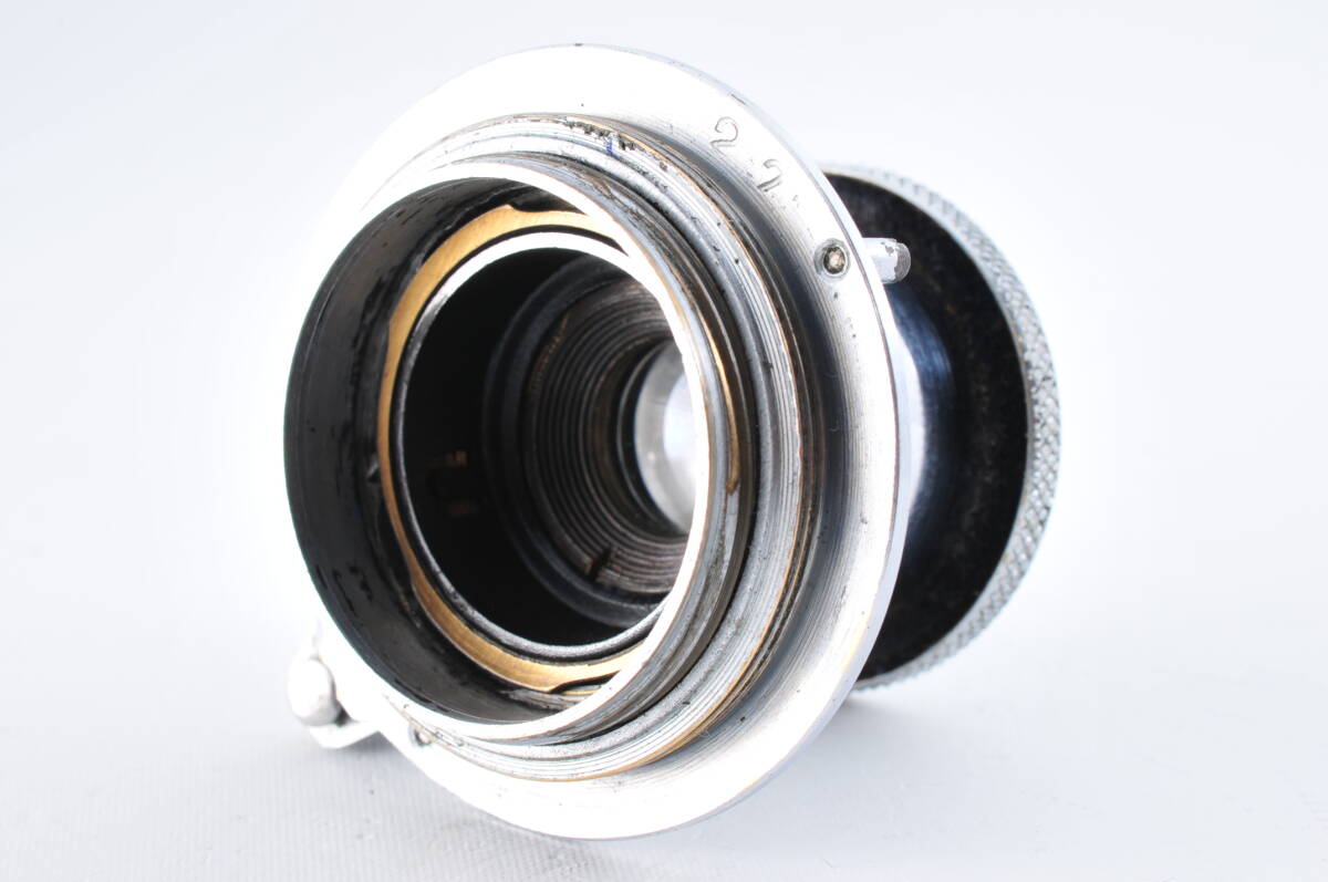 Leica ライカ Leitz Elmar 50mm F3.5 L39マウント Germany #678の画像3