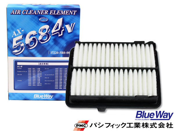 フィット GR7 エアーエレメント エアークリーナー パシフィック工業 BlueWay R02.02～R04.10_画像1