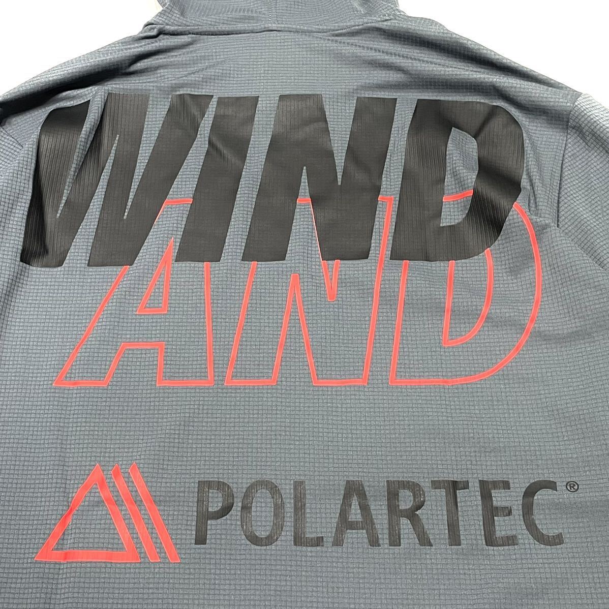 新品 国内正規品 WIND AND SEA ウィンダンシー POLARTEC POWER DRY HOODIE ポーラテック パワード フーディー プルパーカー M メンズの画像4